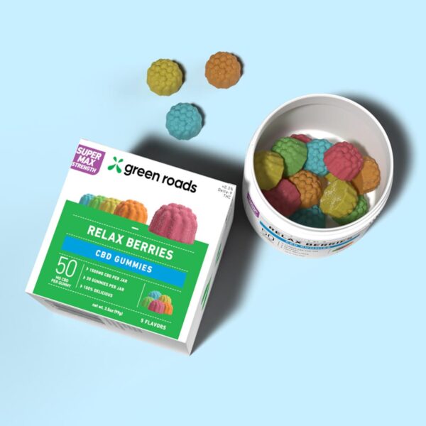 Green Roads | Super Max Relax Berries | 50mg – (30ct) - Image 2